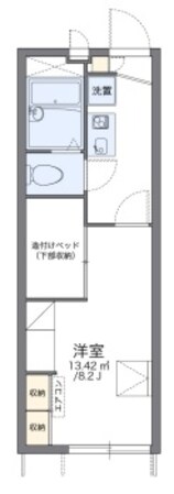 レオパレスコンステラションの物件間取画像